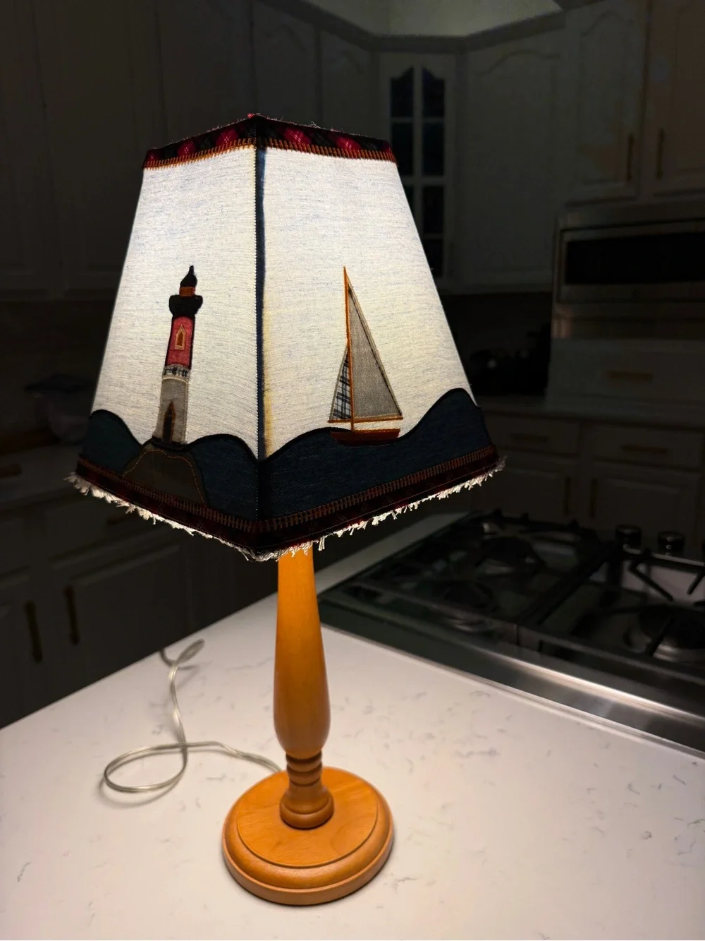 Nautical-Themed Accent Table Lamp nautical themed